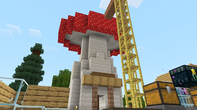 キノコハウスを作ってみた!マイクラ映画