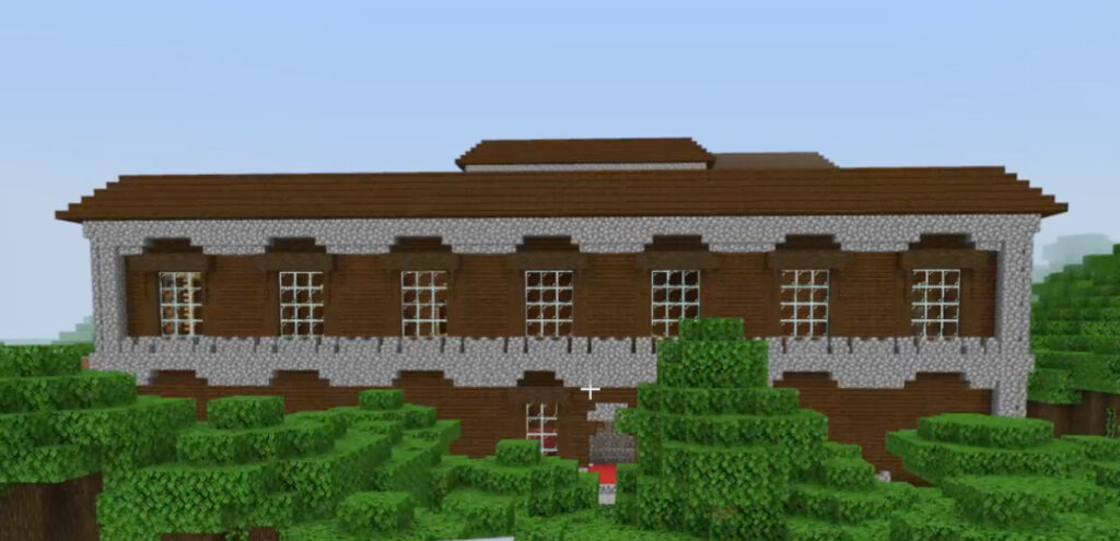 森の洋館【マインクラフト】