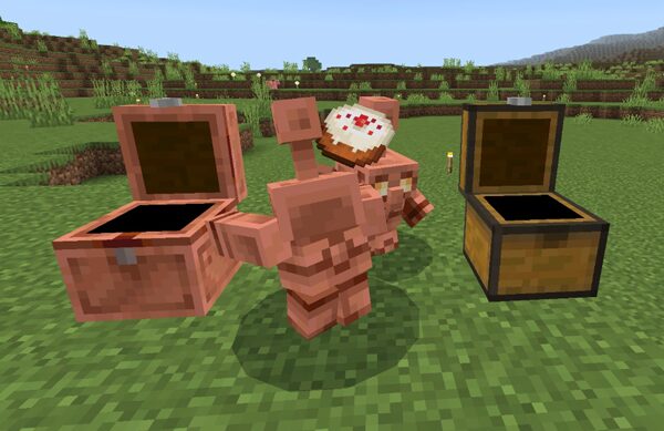 銅ゴーレム＆銅の装備プレビュー版で公開マイクラ統合版】