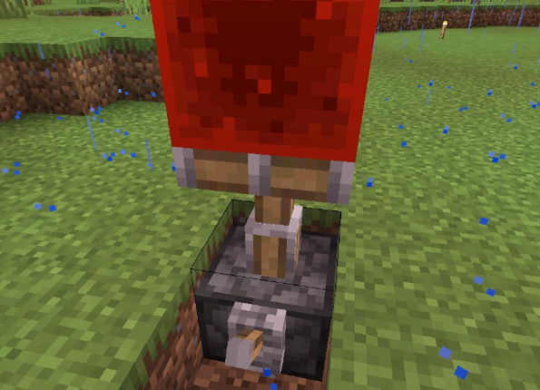 砂無限装置の作り方：コンパクトでも砂大量！【マイクラ統合版】
